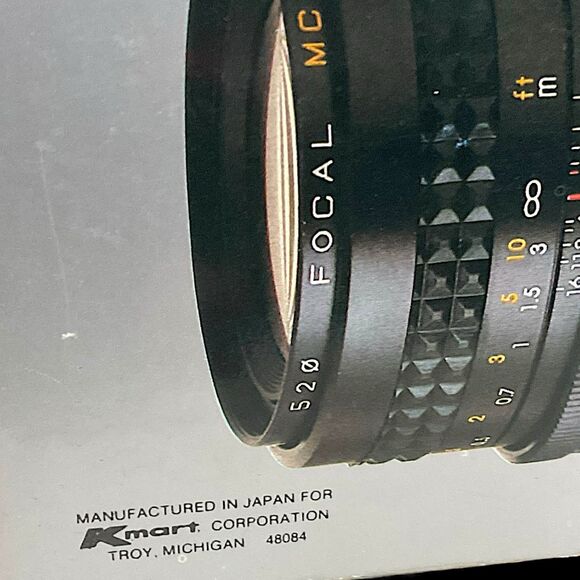 Focal 28mm F2.8 Multi-Coated Auto Diaphragm Wide-Angle Lens for Canon Mount - Picture 10 of 15